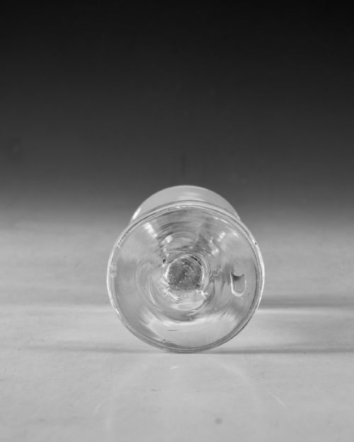 ANTIQUE GLASS DECEPTIVE DRAM GLASS ENGLISH C1790 - ADDITIONAL PHOTO 4