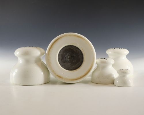 PORCELAIN WEIGHTS 7LB 4LB 2LB 1LB AND 4 OZ - ADDITIONAL PHOTO 7