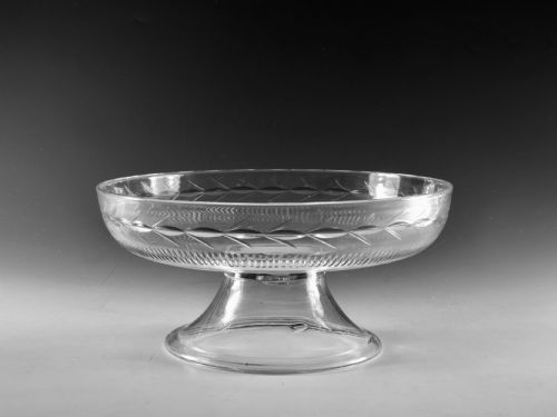 antique glass glass bowl english c1790 1800 - CATEGORY: ANTIQUE GLASS - DATED 18TH CENTURY