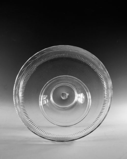 ANTIQUE GLASS GLASS BOWL ENGLISH C1790 1800 - ADDITIONAL PHOTO 6
