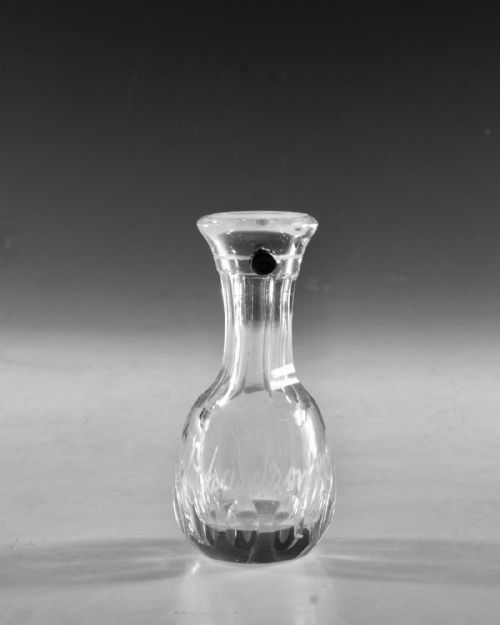 ANTIQUE GLASS SET OF FOUR SPIRIT MEASURE ENGLISH 1869 - ADDITIONAL PHOTO 7