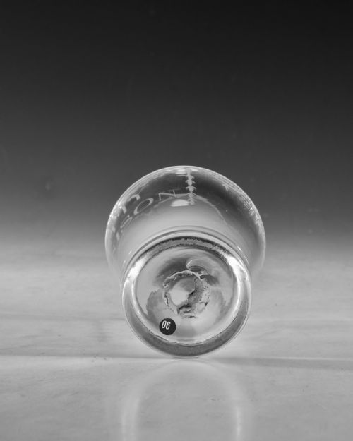 ANTIQUE GLASS PAIR OF TUMBLERS C1790 - ADDITIONAL PHOTO 9