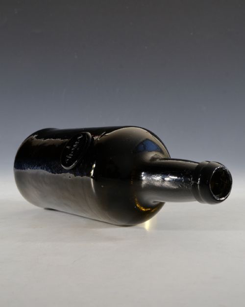 ANTIQUE GLASS SEALED WINE BOTTLE A KELLY C1790 1800 - ADDITIONAL PHOTO 5