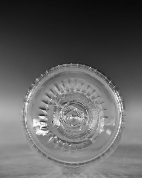 ANTIQUE GLASS DECANTER MARKED WATERLOO CO CORK - ADDITIONAL PHOTO 6