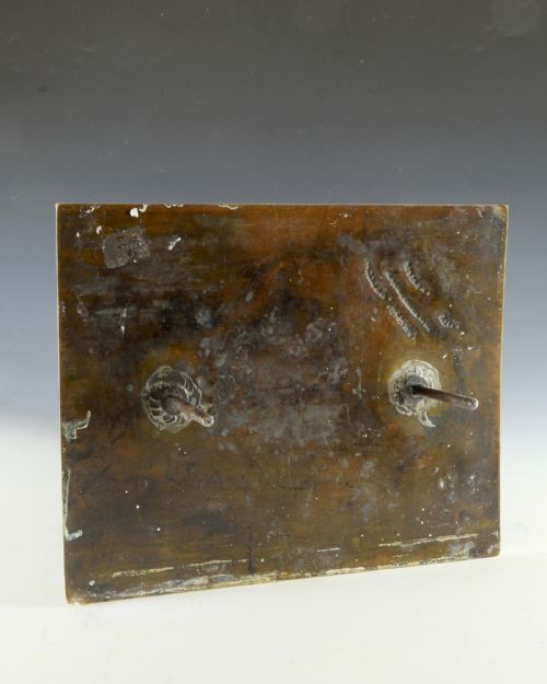 BRASS SIGN CHIMNEY CLEANER LATE 19TH CENTURY - ADDITIONAL PHOTO 4