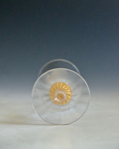 ANTIQUE GLASS GOBLET POWELL WHITEFRIARS C1905 - ADDITIONAL PHOTO 4