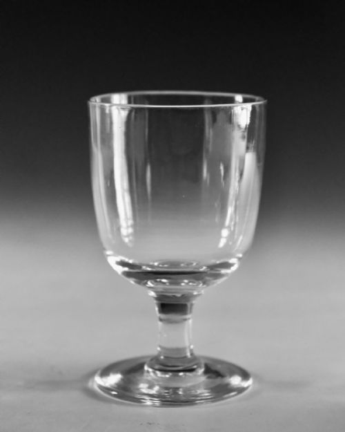 ANTIQUE GLASS PUB RUMMERS SET OF FOUR C1860 - ADDITIONAL PHOTO 4
