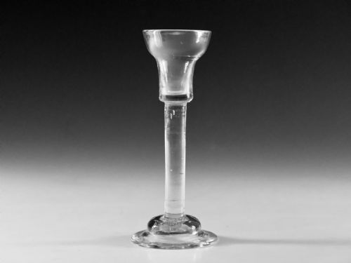 antique glass cordial glass english or irish c1740 - CATEGORY: ANTIQUE GLASS - DATED 18TH CENTURY