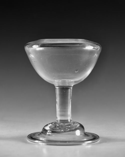 ANTIQUE GLASS LACEMAKER'S LAMP ENGLISH C1760 - ADDITIONAL PHOTO 1