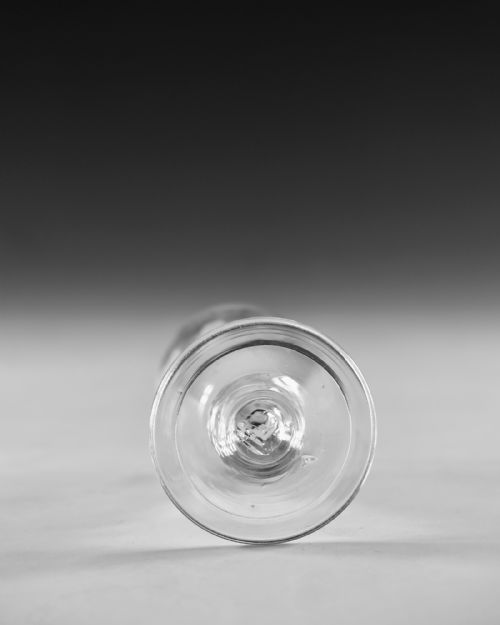 ANTIQUE GLASS ALE GLASS ENGLISH C1800 - ADDITIONAL PHOTO 5