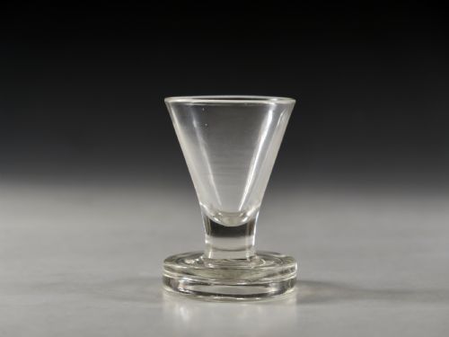 antique glass firing glass c17901800 - CATEGORY: ANTIQUE GLASS - DATED 18TH CENTURY