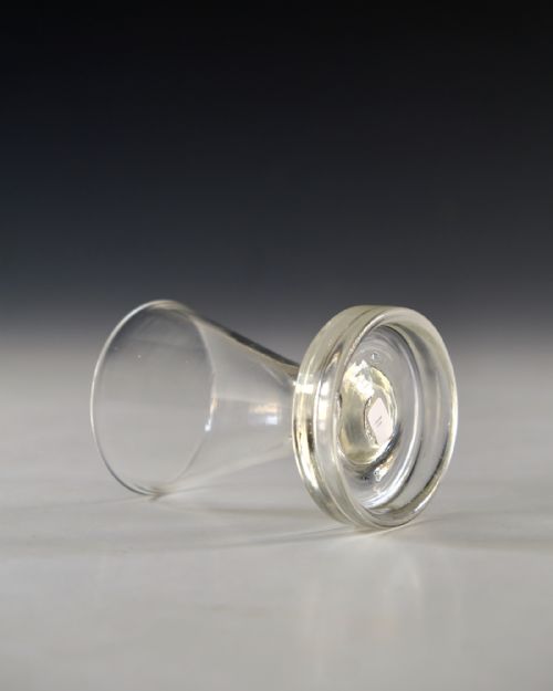 ANTIQUE GLASS FIRING GLASS C17901800 - ADDITIONAL PHOTO 2