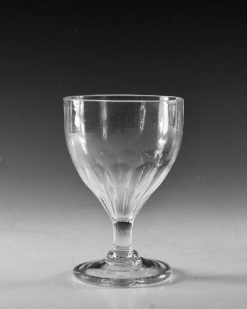 ANTIQUE GLASS RUMMER ENGLISH C1800 - ADDITIONAL PHOTO 1