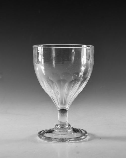 ANTIQUE GLASS RUMMER ENGLISH C1800 - ADDITIONAL PHOTO 2