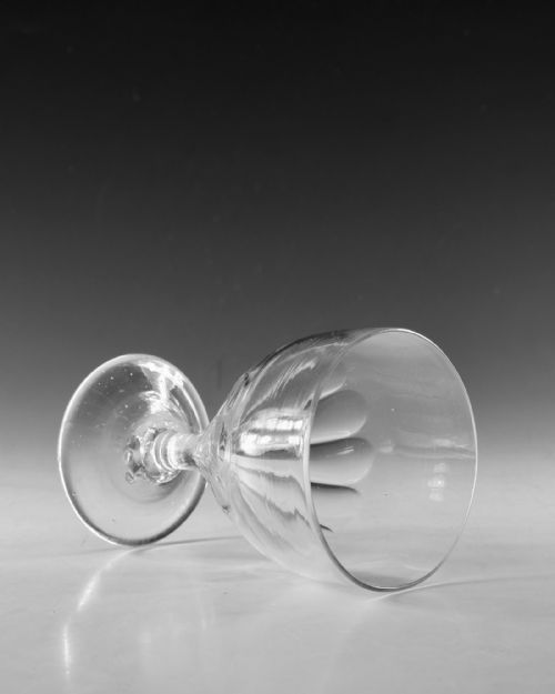 ANTIQUE GLASS RUMMER ENGLISH C1800 - ADDITIONAL PHOTO 4