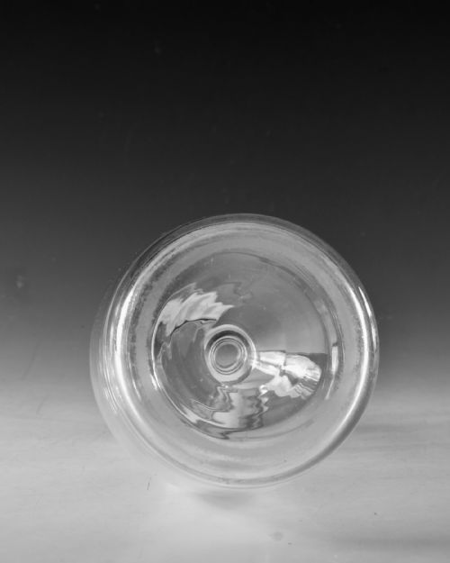 ANTIQUE GLASS CARAFE ENGLISH C1820 - ADDITIONAL PHOTO 4
