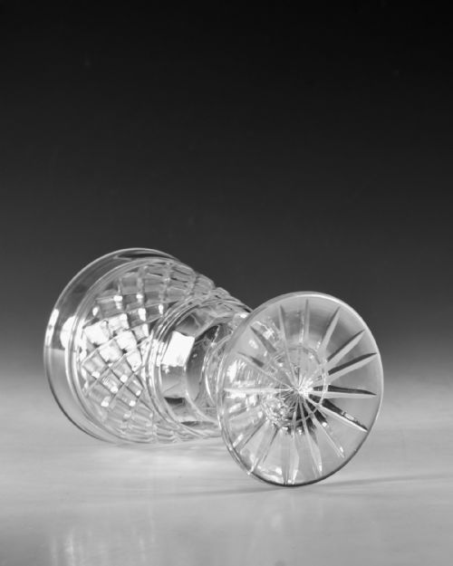 ANTIQUE GLASS RUMMER C1820 - ADDITIONAL PHOTO 2