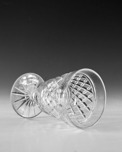 ANTIQUE GLASS RUMMER C1820 - ADDITIONAL PHOTO 5