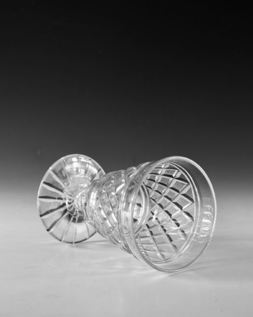 ANTIQUE GLASS RUMMER C1820 - ADDITIONAL PHOTO 4