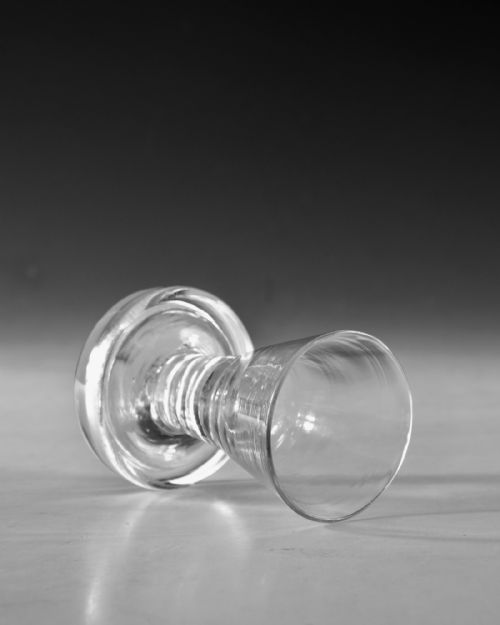 ANTIQUE GLASS FIRING GLASS C17901800 - ADDITIONAL PHOTO 3