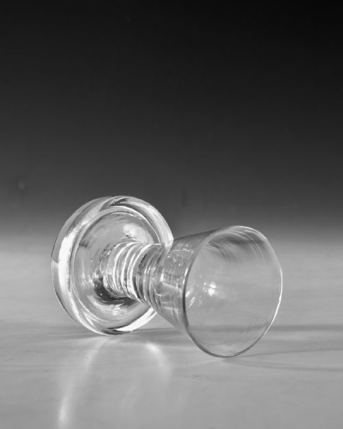 ANTIQUE GLASS FIRING GLASS C17901800 - ADDITIONAL PHOTO 4