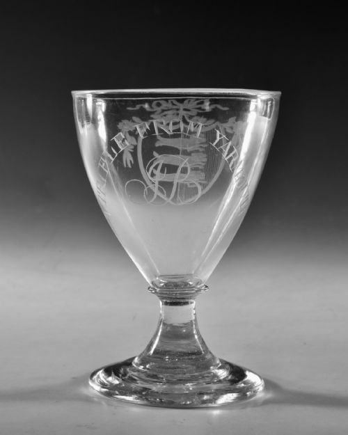 ANTIQUE GLASS RUMMER ABSOLON C1795 - ADDITIONAL PHOTO 2