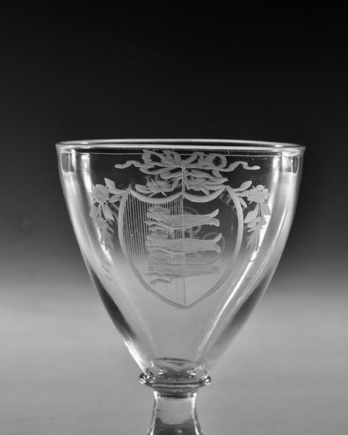 ANTIQUE GLASS RUMMER ABSOLON C1795 - ADDITIONAL PHOTO 3