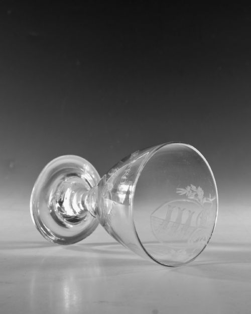 ANTIQUE GLASS RUMMER ABSOLON C1795 - ADDITIONAL PHOTO 6