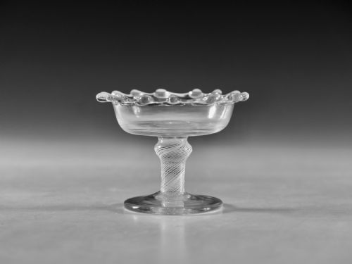 antique glass sweetmeat glass english c1765 - CATEGORY: ANTIQUE GLASS - DATED 18TH CENTURY