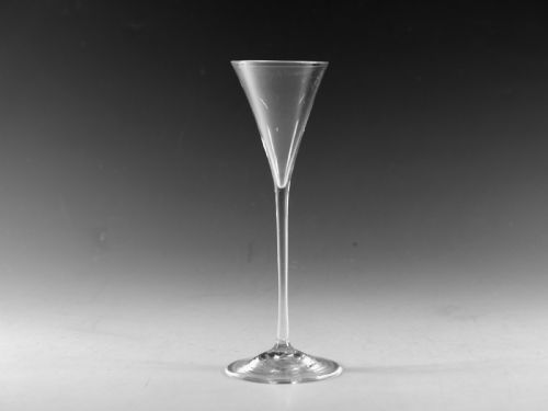 antique glass toasting glass english c1750 - CATEGORY: ANTIQUE GLASS - DATED 18TH CENTURY