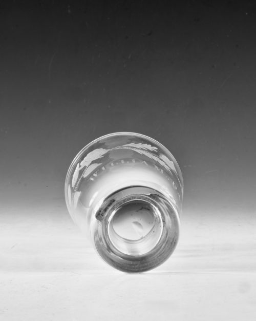 ANTIQUE GLASS TUMBLER C1800 - ADDITIONAL PHOTO 5