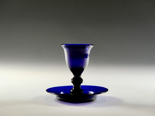 antique egg cup english c1830 - CATEGORY: ANTIQUE GLASS - DATED GEORGIAN