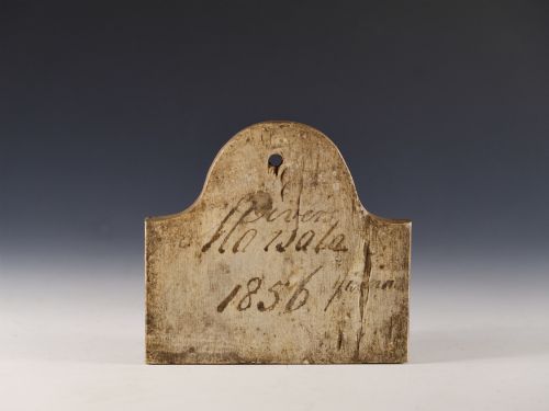 ANTIQUE BIN LABEL MARSALA MID 19TH CENTURY