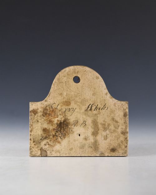 ANTIQUE BIN LABEL SHERRY WHITES MID 19TH CENTURY - ADDITIONAL PHOTO 1