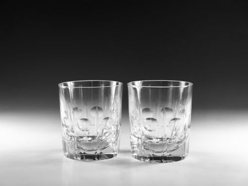 Antique Tumblers Pair English Early 20th Century