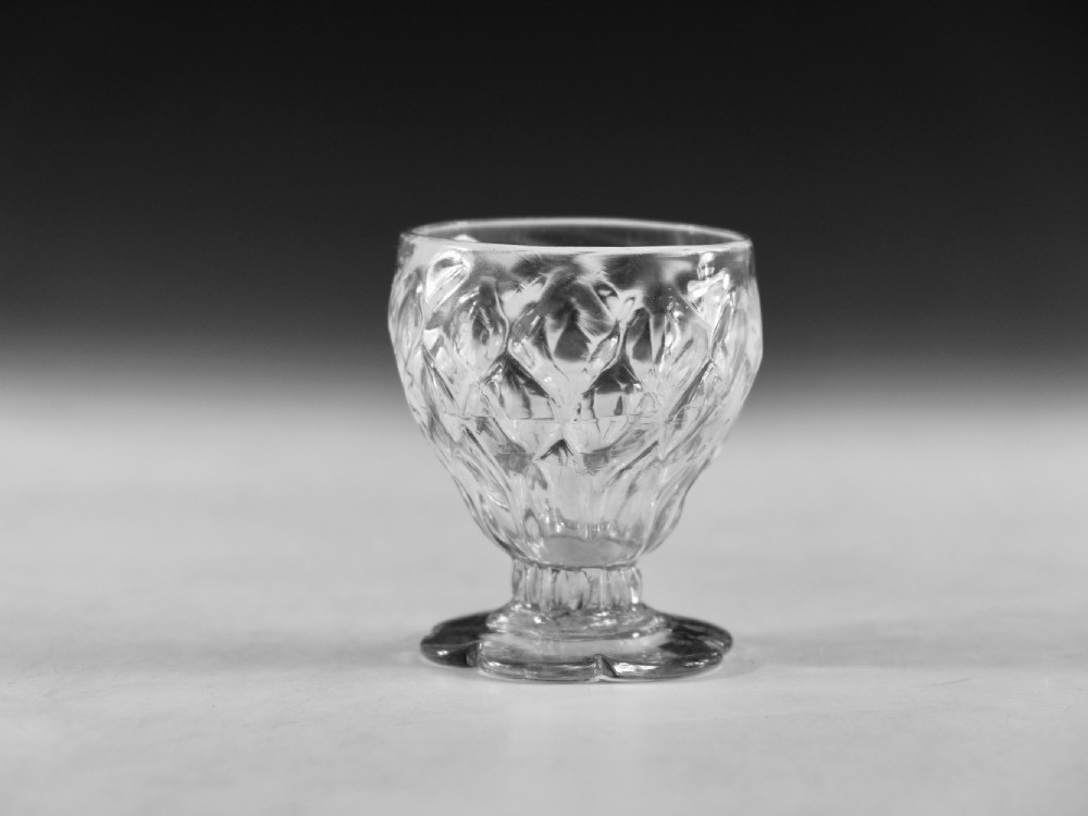 Antique glass - bonnet glass English c1760