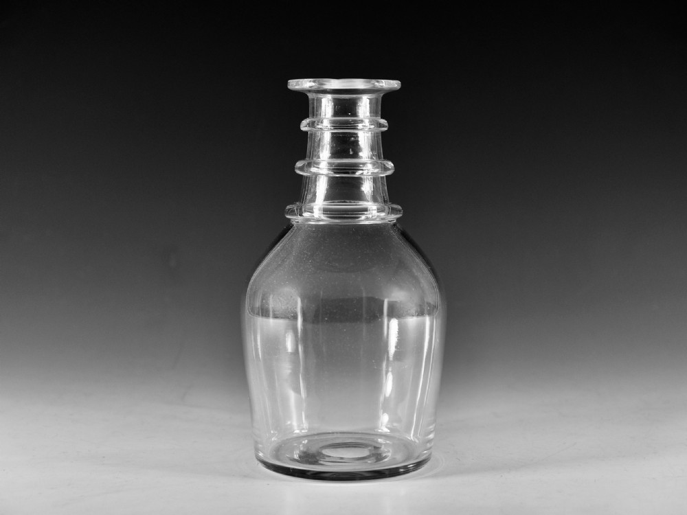 Antique glass - carafe English c1820 View III