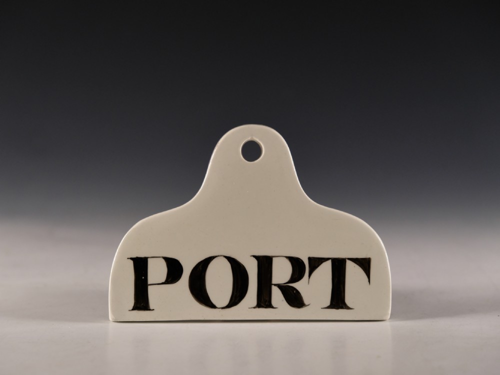 Bin label - Port Mid 19th century View III