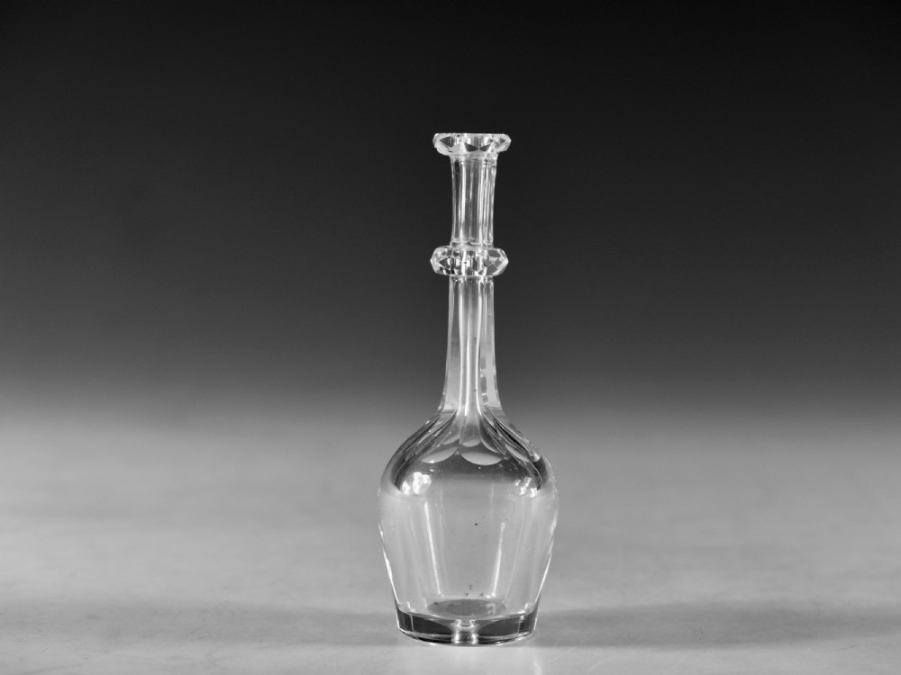Antique glass - toddy lifter English c1830 View III