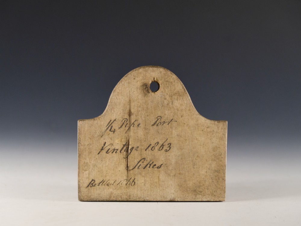 Bin label Pepe Port 1863