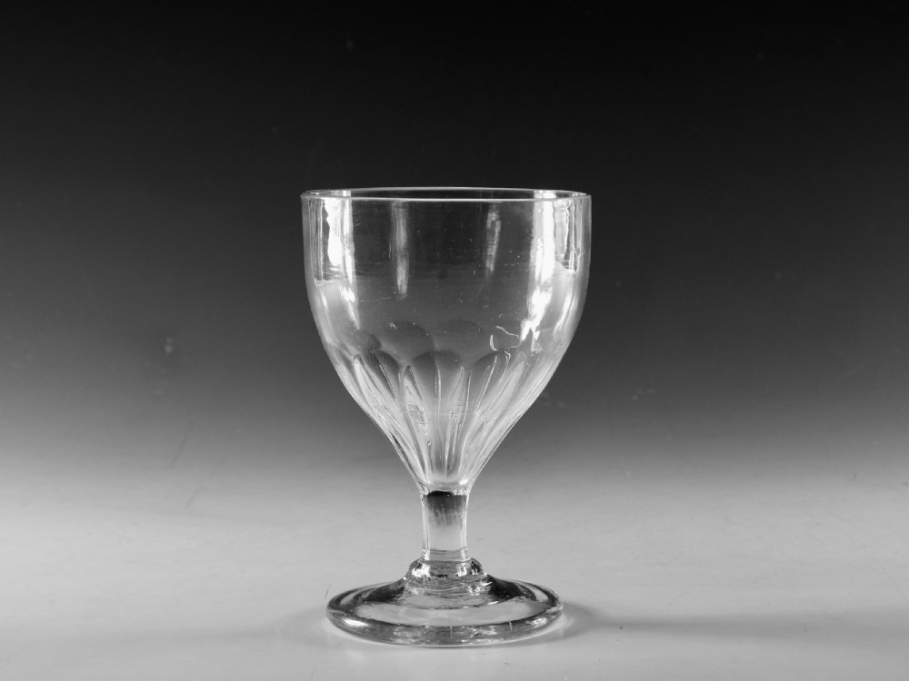 Antique glass rummer English c1800