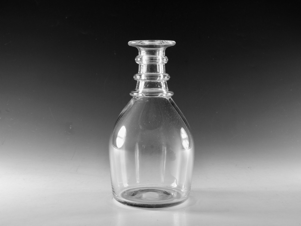 Antique glass carafe English c1820