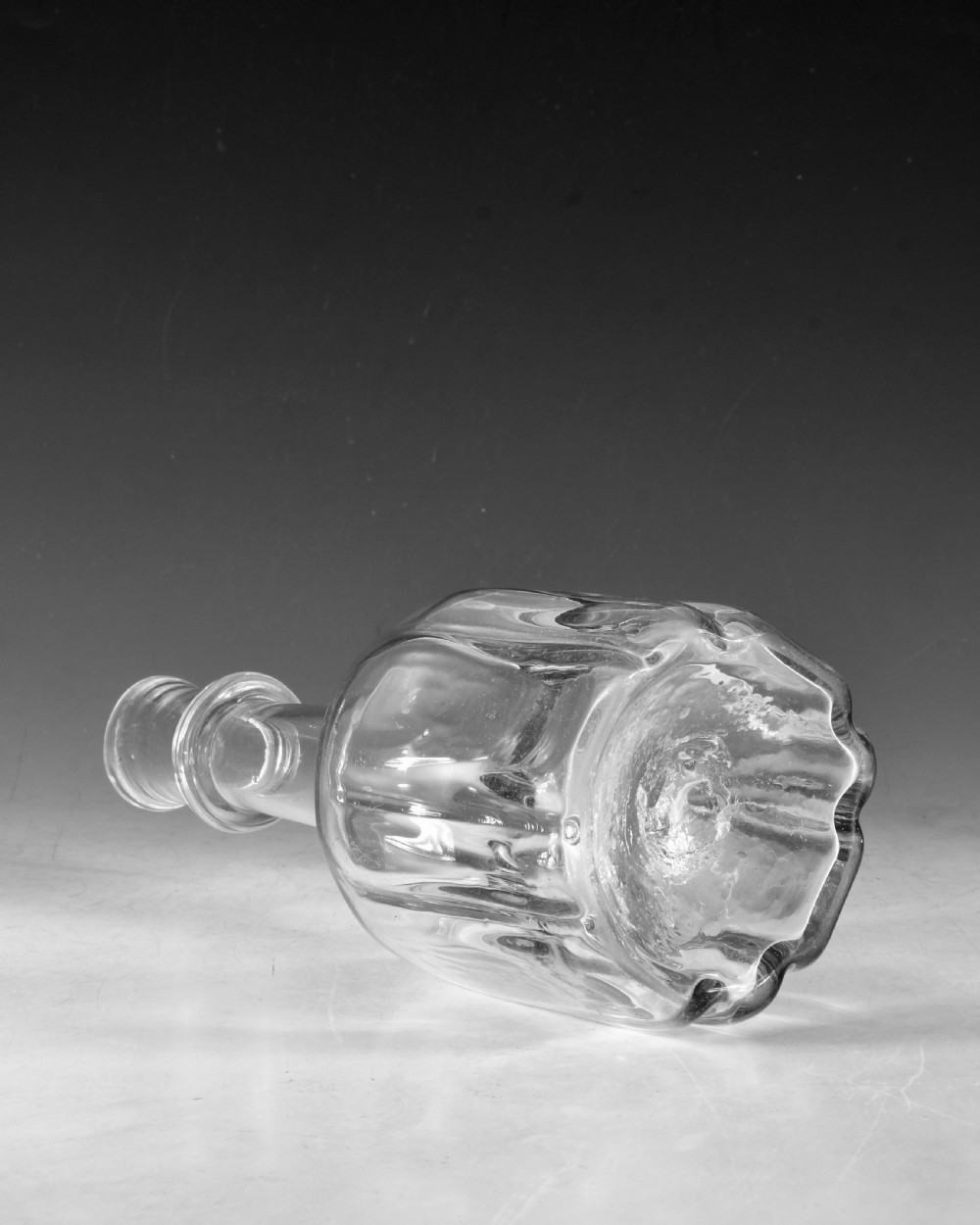Antique glass - serving bottle Mid 18th century View VI