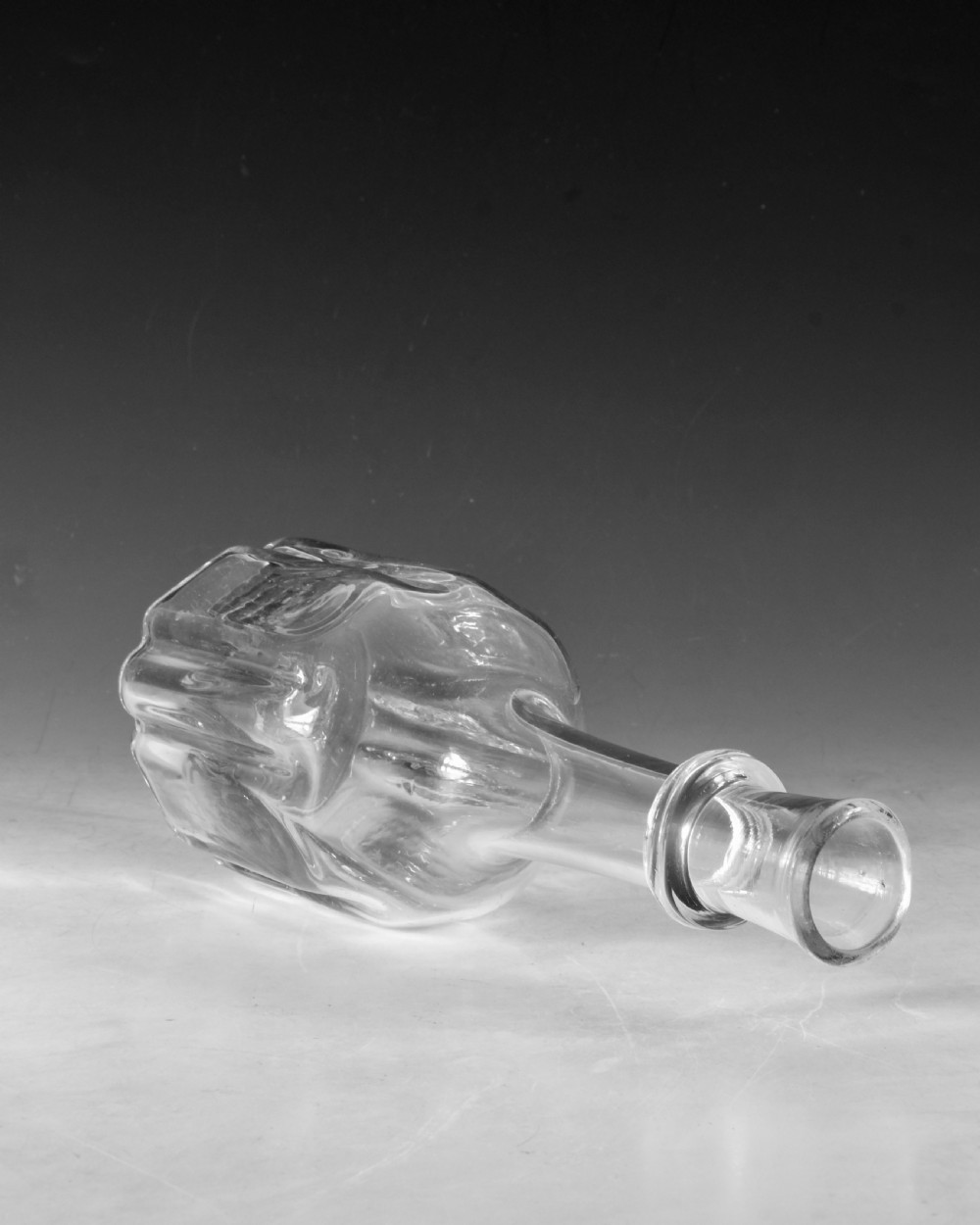 Antique glass - serving bottle Mid 18th century View VII