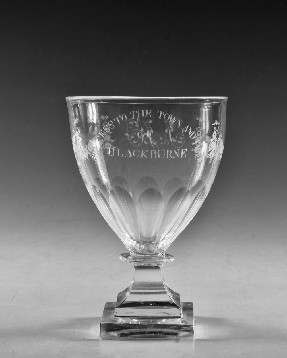 Antique glass - rummer English c1800 View II