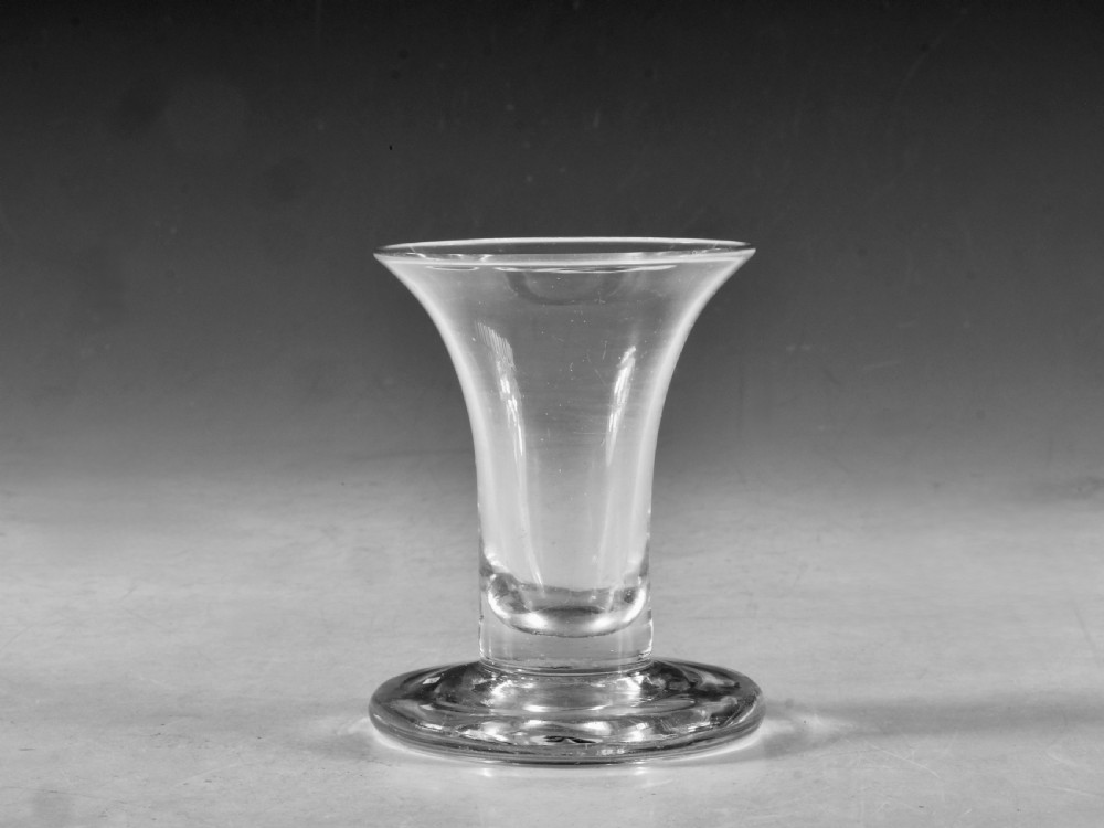 Antique glass - firing glass late 18th century