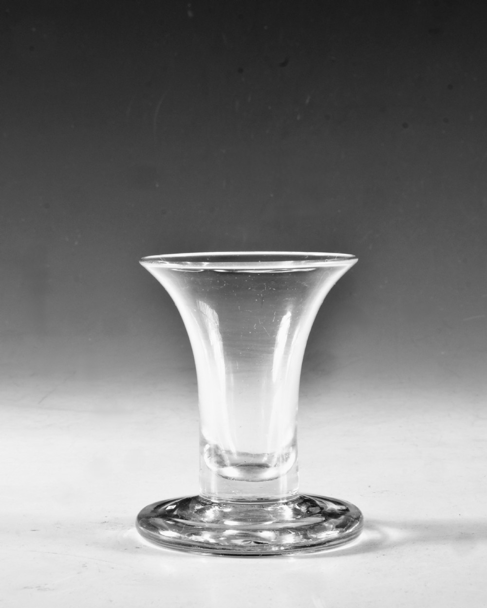 Antique glass - firing glass late 18th century View II
