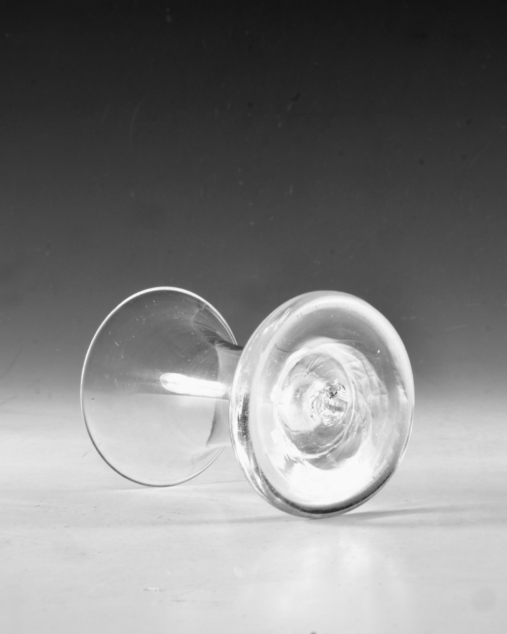 Antique glass - firing glass late 18th century View III