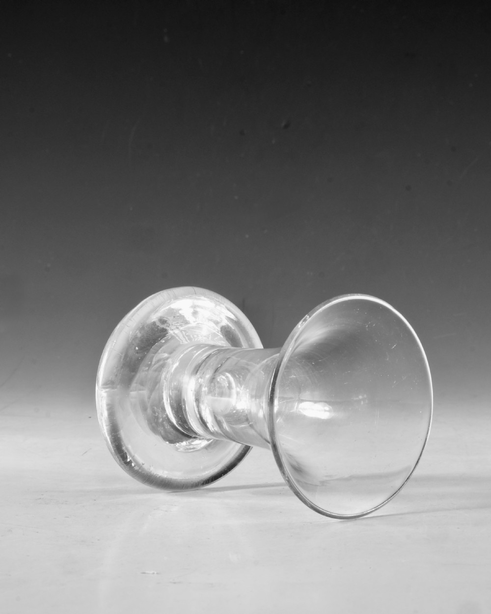 Antique glass - firing glass late 18th century View V