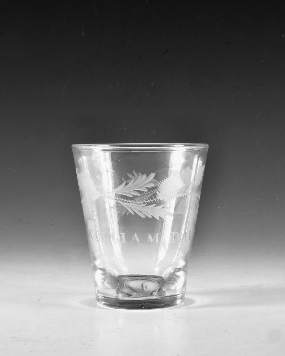 Antique glass - tumbler c1800